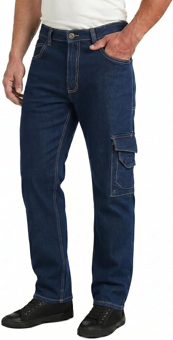Робочі джинси Lee Cooper Workwear W40/L31 сині з кишенями - фото фото фото 0
