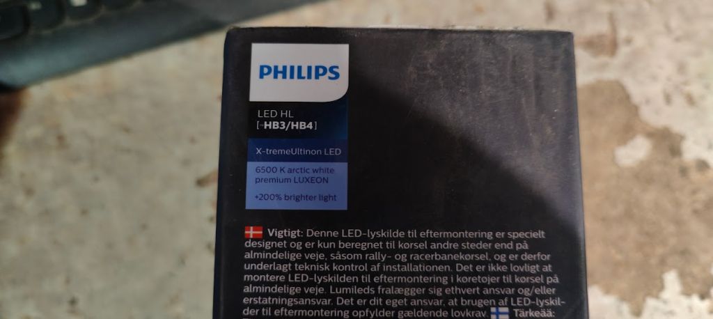 LED лампы Philips HB3 X-tremeUltinon LED 6500K № 24220417 - фото фото фото 2