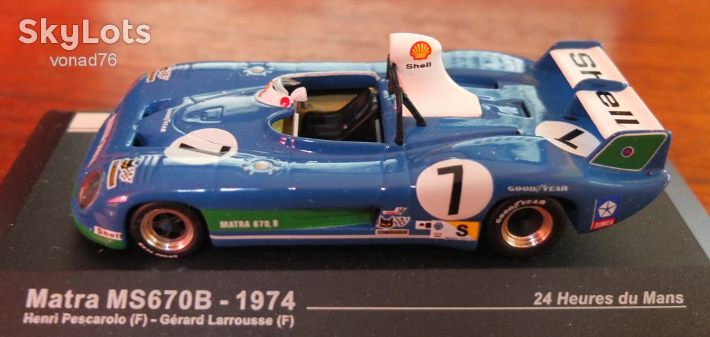1/43 MATRA MS670B-1974. - фото фото фото 1