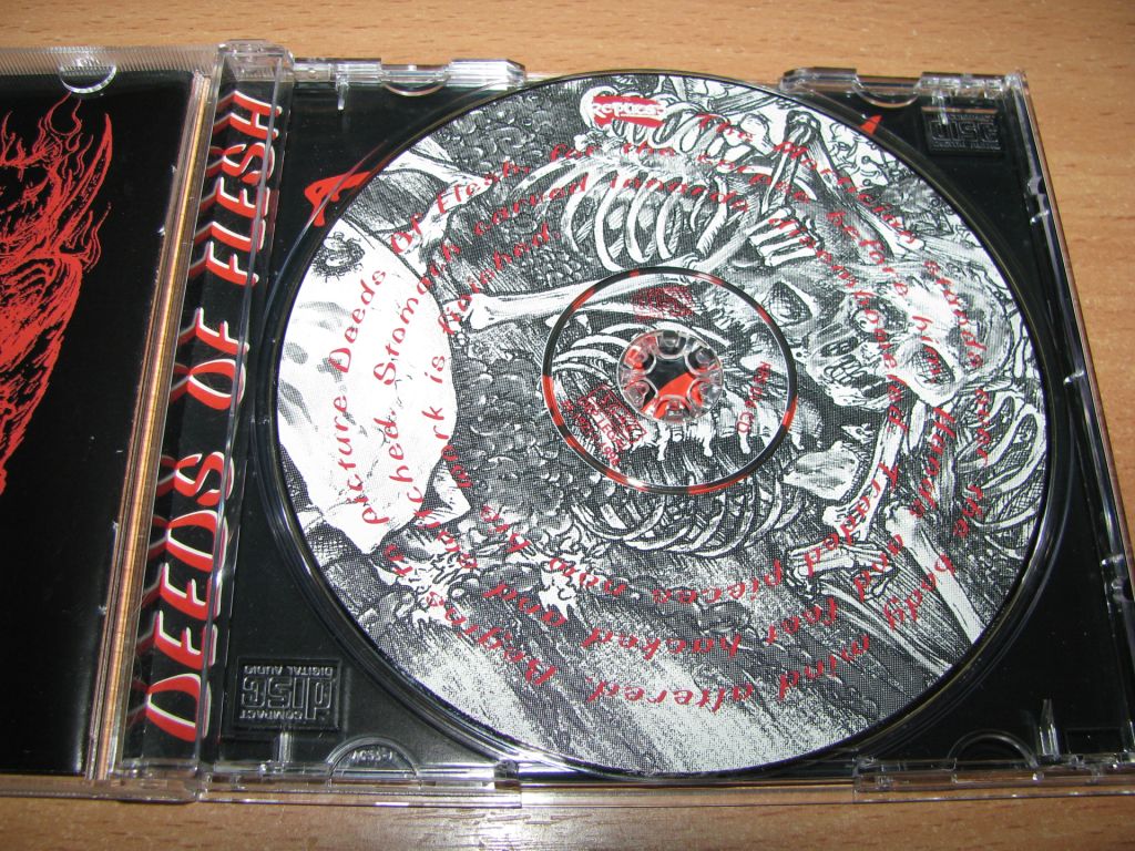 DEEDS OF FLESH - Trading Pieces  (1996 Repulse 1st press) - фото фото фото 2