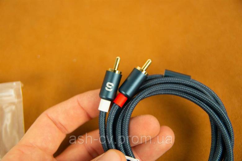Кабель Hi-End Essager RCA Audio Cable Stereo 3.5mm to 2RCA (5 метрів) - фото фото фото 6