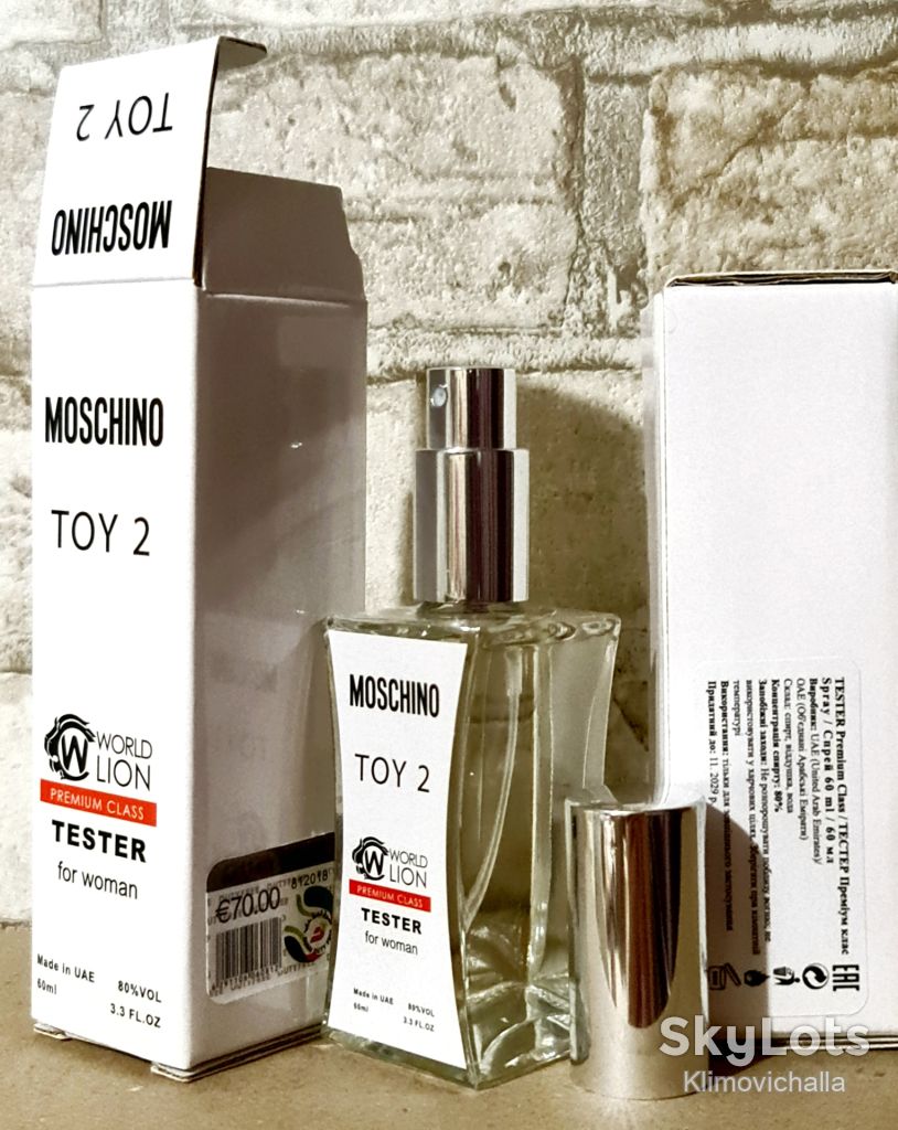 Тестер  жіночий Moschino Toy 2, 60 мл - фото фото фото 0