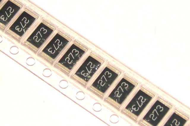 Резистор 2512 SMD 1W 1% 27K - фото фото фото 0