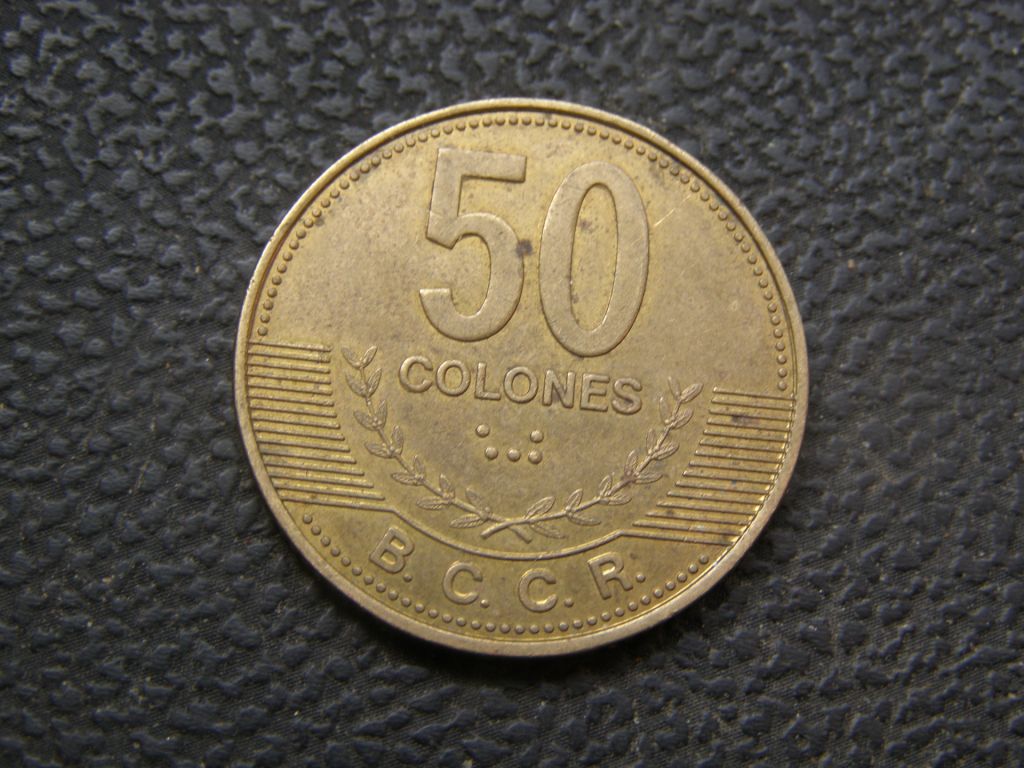 50 колон Коста-Рика 2006 г - фото фото фото 0