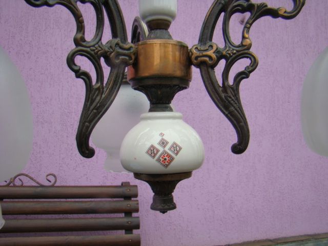 Люстра на 3 плафона. - фото фото фото 9