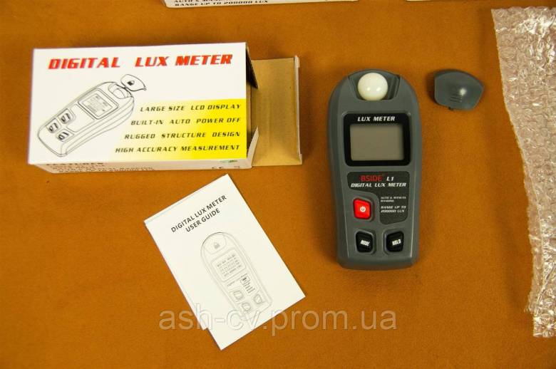 Люксметр, вимірник освітленості, Lux Meter, BSIDE, L1 - фото фото фото 1