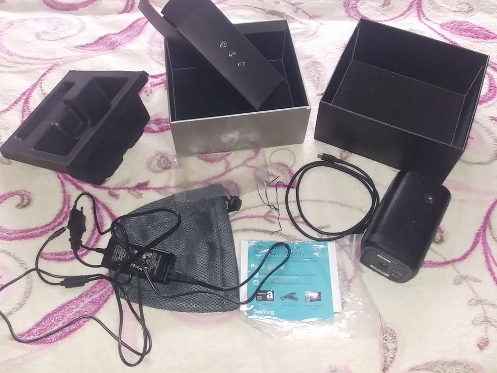 DLP мини проектор  с bluetooth колонкой pico projector SEEYING MT - фото фото фото 3