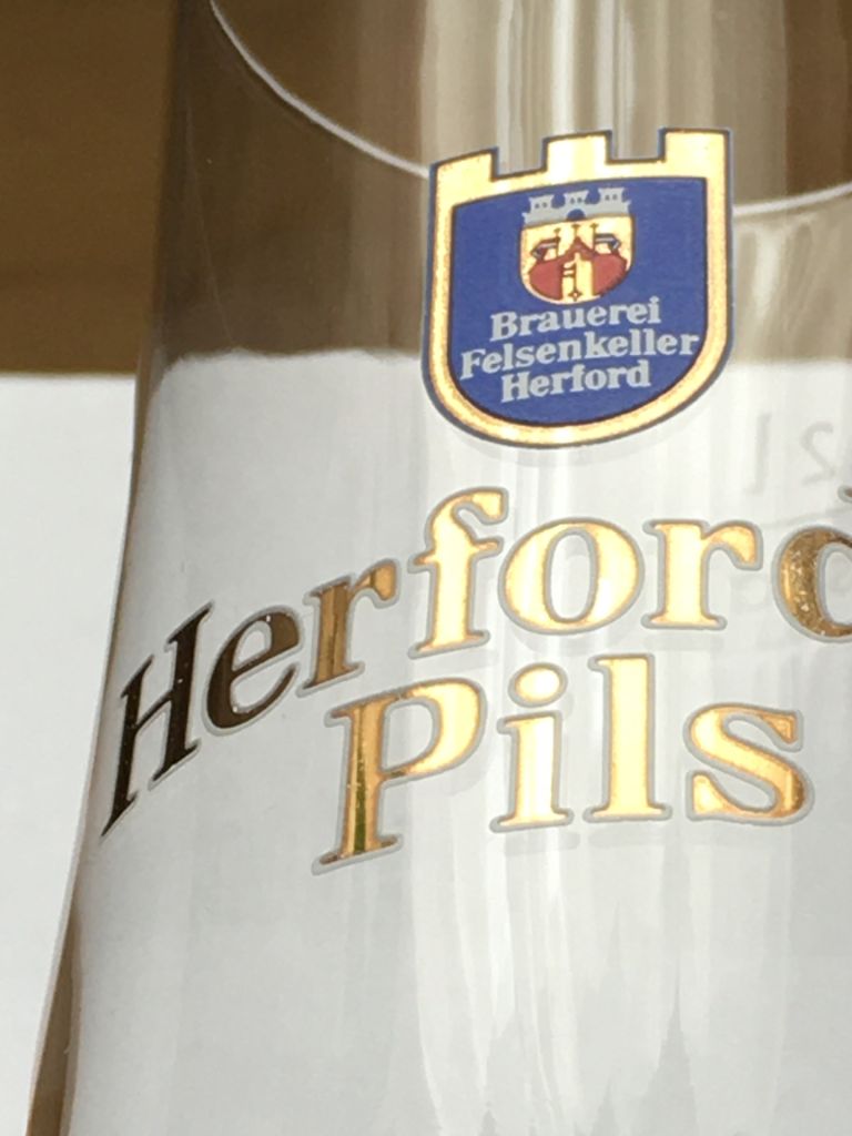Пивний келих,  фужер Herforder Brauerei. Німеччина. - фото фото фото 2