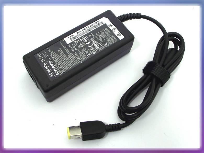 Зарядное устройство для Lenovo 20V 3.25A 65W (USB+pin). - фото фото фото 0