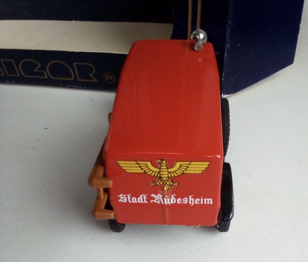 ELIGOR 1925 OPEL LAUBFROSCH POMPIERS RUDESHEIM 1/43 fire truck - фото фото фото 4