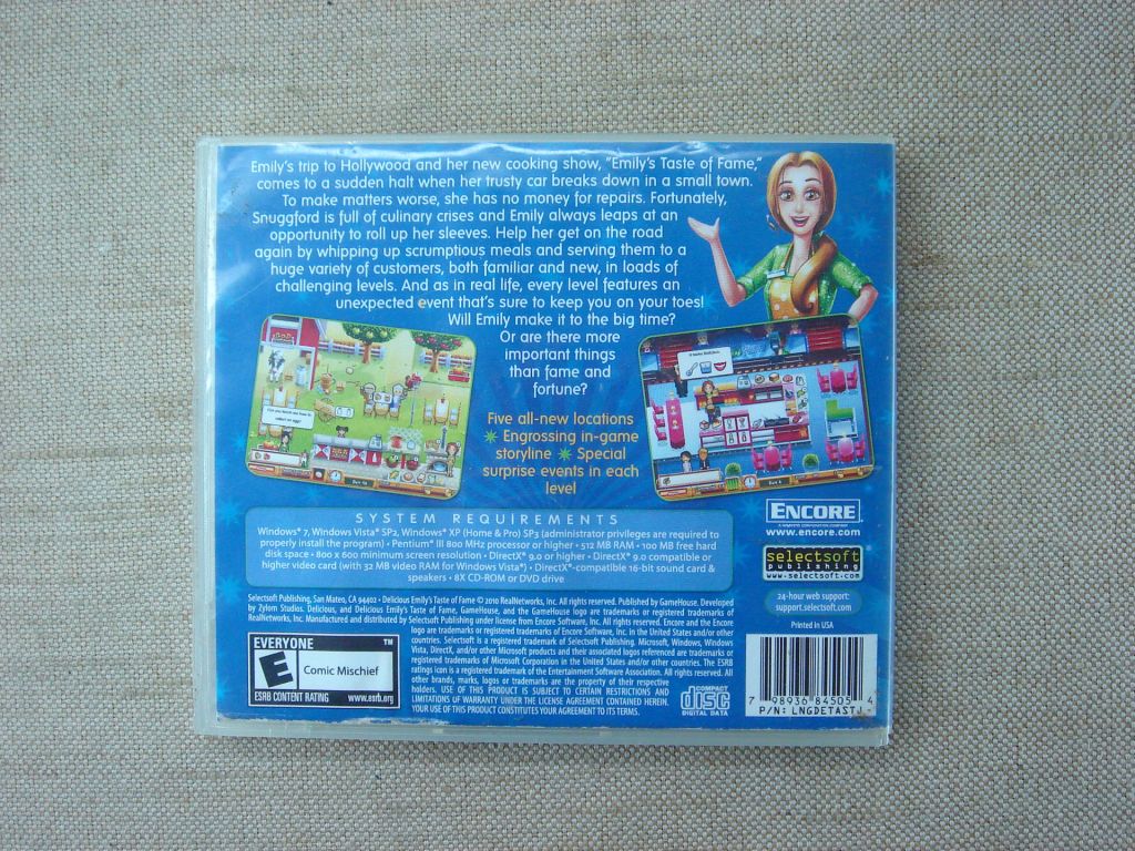 Гра CD PC «Delicious: Emily's Taste of Fame» EN  Жанр: Казуальна гра / Тайм-менеджмент - фото фото фото 4
