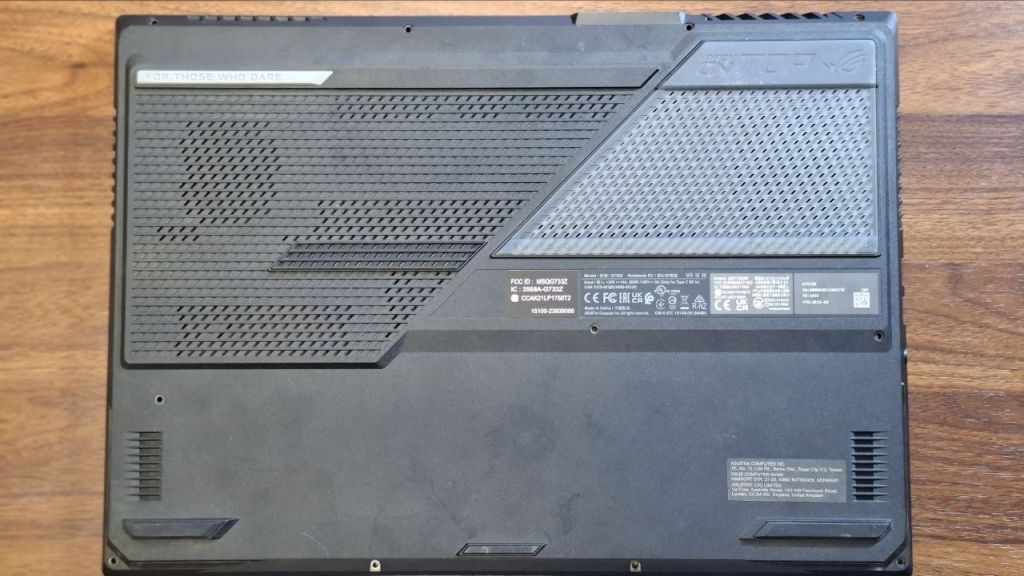 Задня/нижня кришка ASUS ROG Strix SCAR 17  (G733Z) - фото фото фото 0