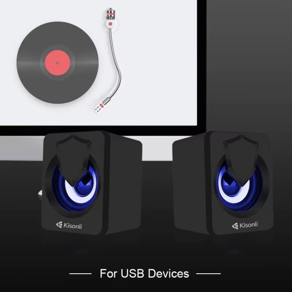 Закінчуються!!! Акустична система Kisonli L-1030 LED AUX/USB - фото фото фото 6