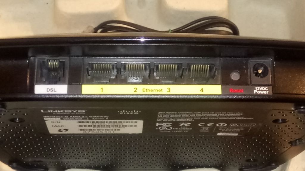 ADSL-модем роутер CISCO LINKSYS WAG54G2 Wireless-G ADSL2+ Gateway 199 ГРН - фото фото фото 2