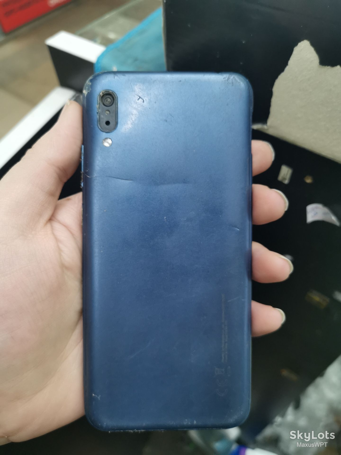 #292 Sklad huawei  Y6 2019 blue - фото фото фото 1