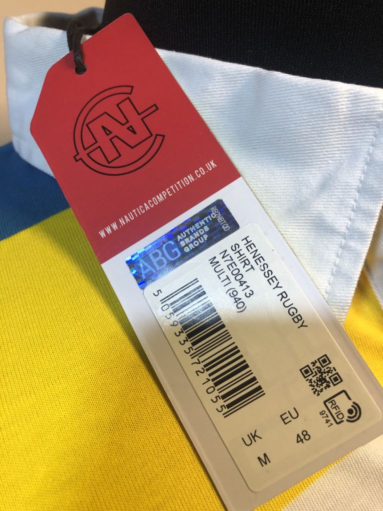 Регбийка Nautica Competition Henessey Rugby Shirt  (size M) - фото фото фото 4