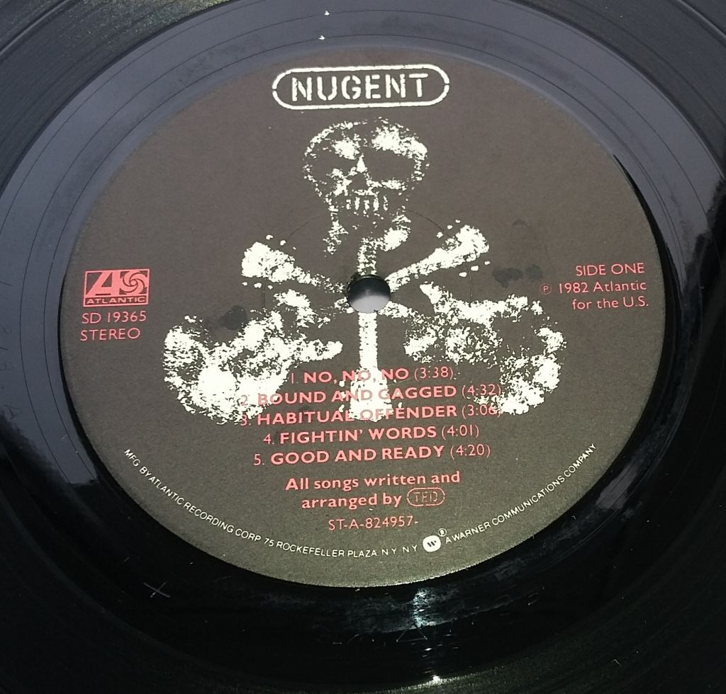 NUGENT     (1982) LP VG+/VG++ - фото фото фото 2