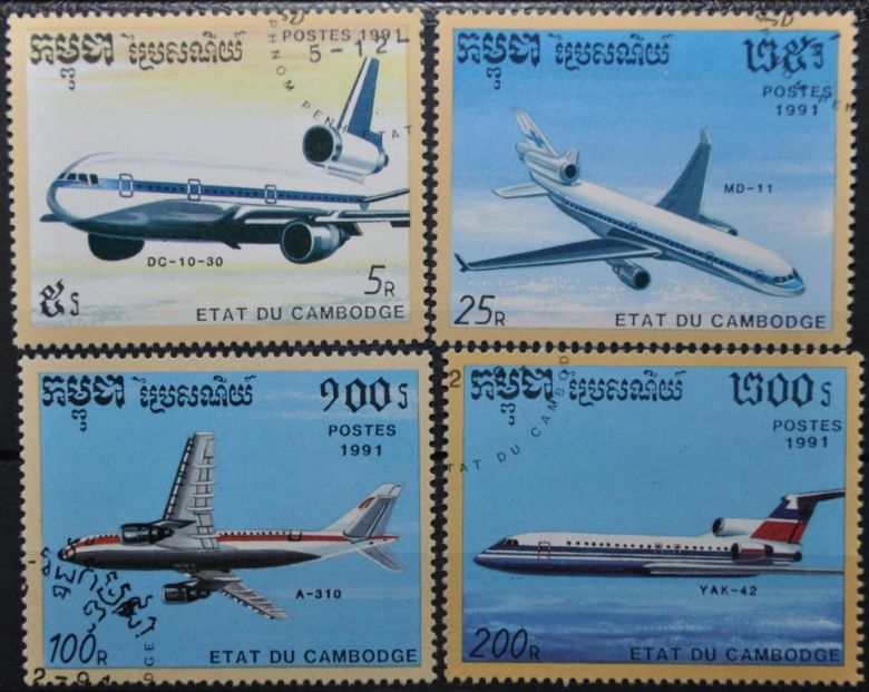 Камбоджа Авиация 1991 - фото фото фото 0