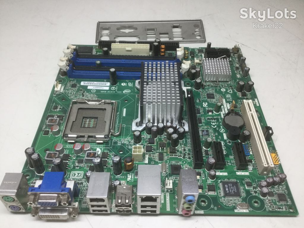 Плата материнська s775 G35 під Xeon Intel DG35EC 4×DDR2  (8006-193) - фото фото фото 1