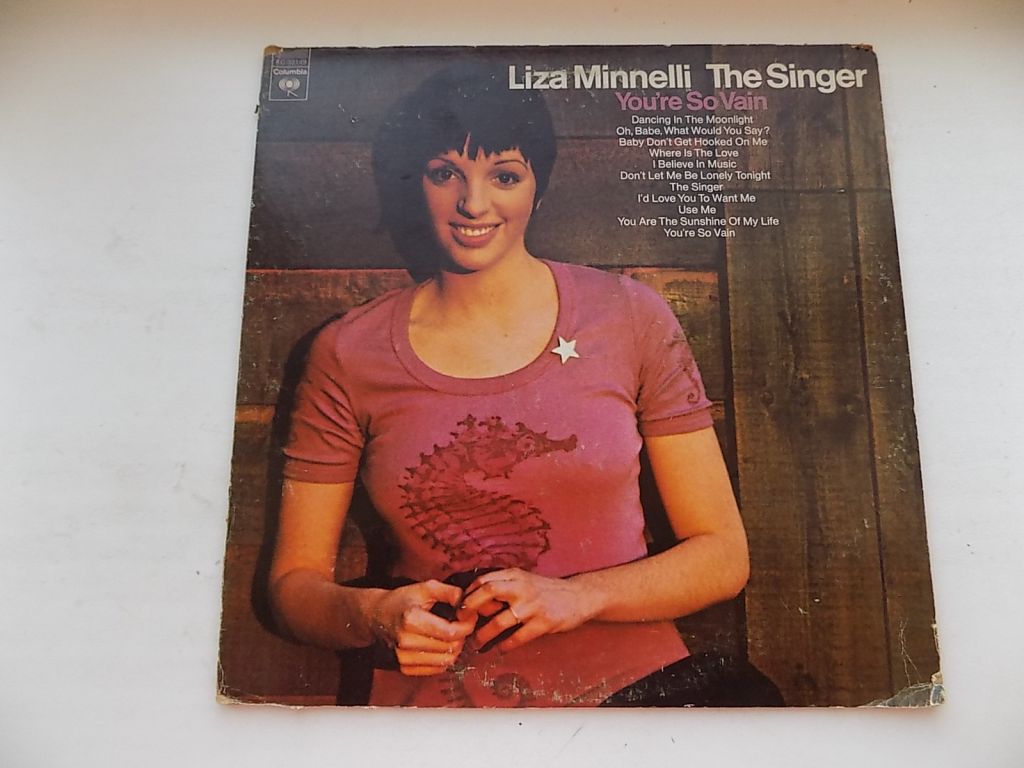 Виниловая пластинка Liza Minnelli The Singer Пр-во США - фото фото фото 0
