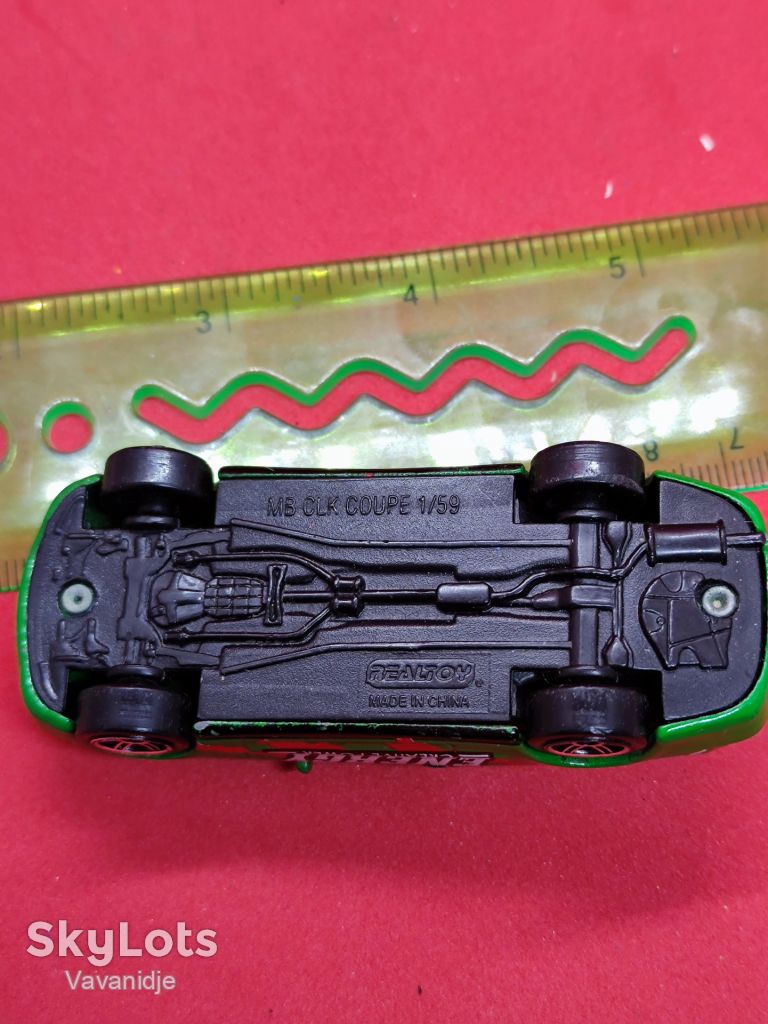 Realtoy MB CLK MERCEDES COUPE 1/59 1:59 мерседес масштабна моделька іграшка Китай - фото фото фото 2