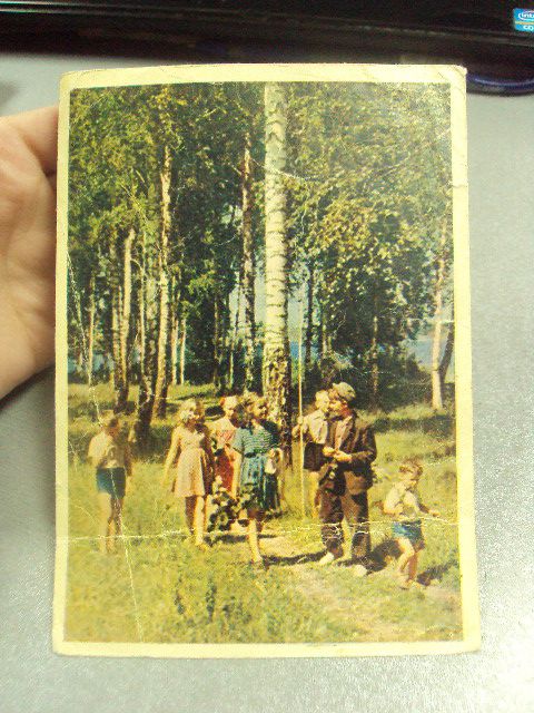 открытка бородулина по грибы 1958 №11421 - фото фото фото 3