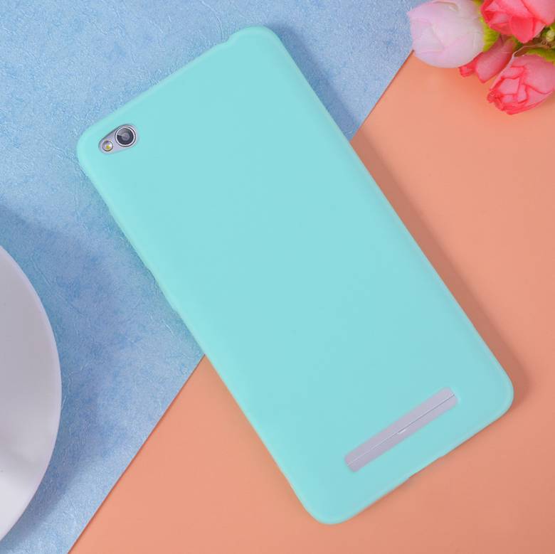 Чохол Xiaomi Redmi 4A силікон soft touch бампер блакитний - фото фото фото 1
