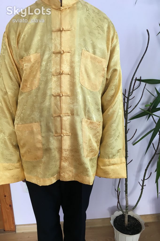 Китайская  национальная рубашка.SIlK. из Англлии. - фото фото фото 0
