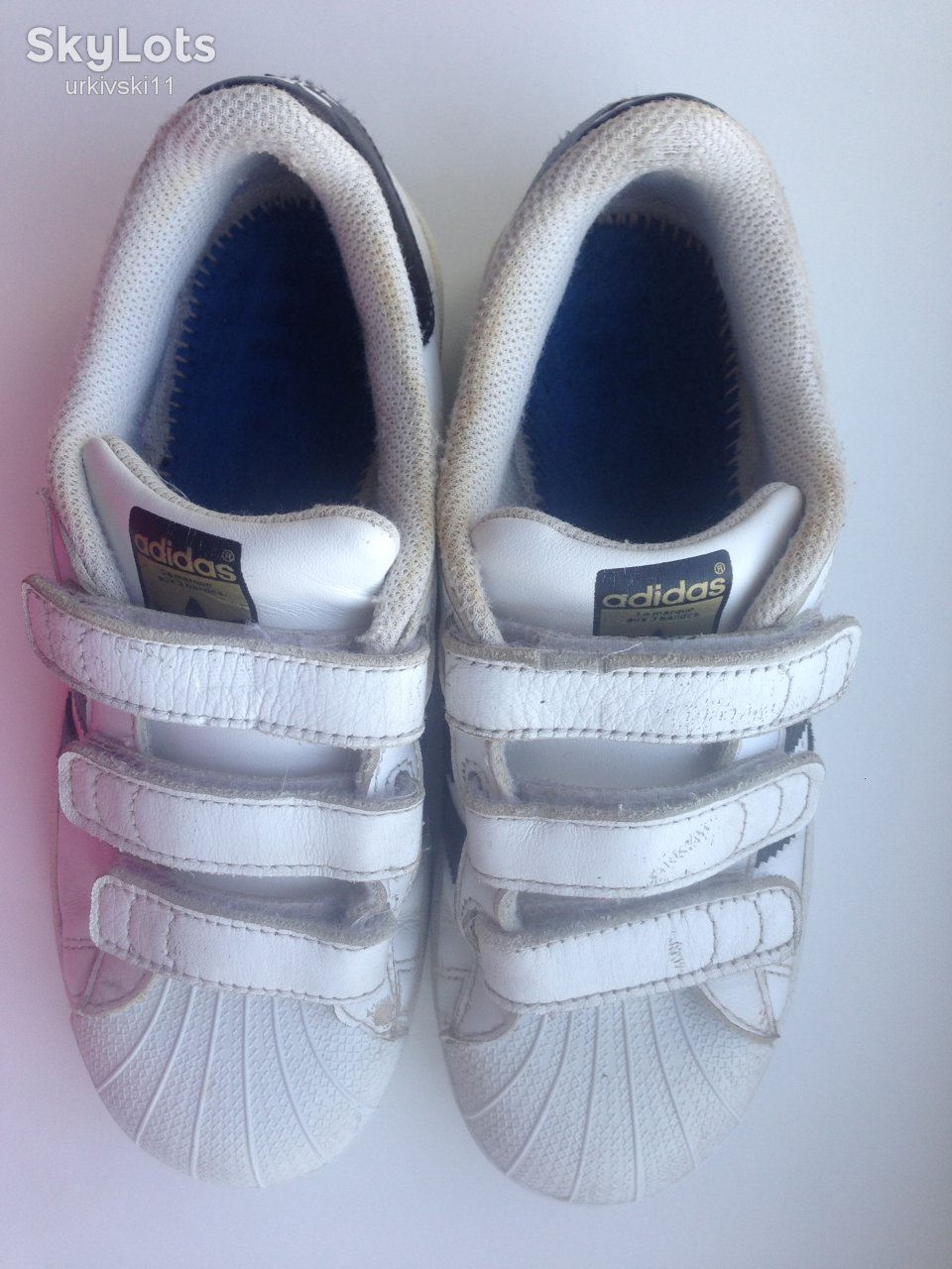 Кроссовки Adidas,нат.кожа,р.34,Индонезия,оригинал - фото фото фото 4