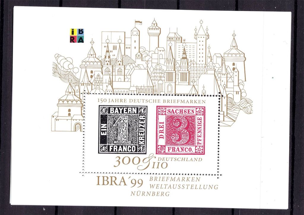 Германия 1999 г  MNH - блок - - фото фото фото 0