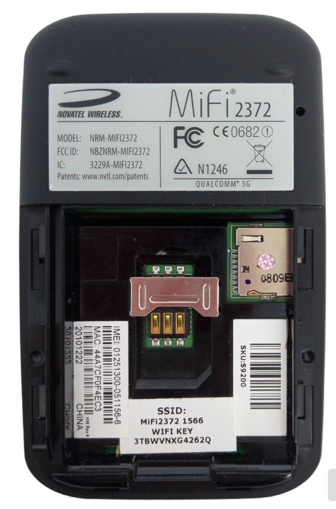 3G WiFi GSM роутер модем Novatel Mifi 2372 NEW все операторы - фото фото фото 5