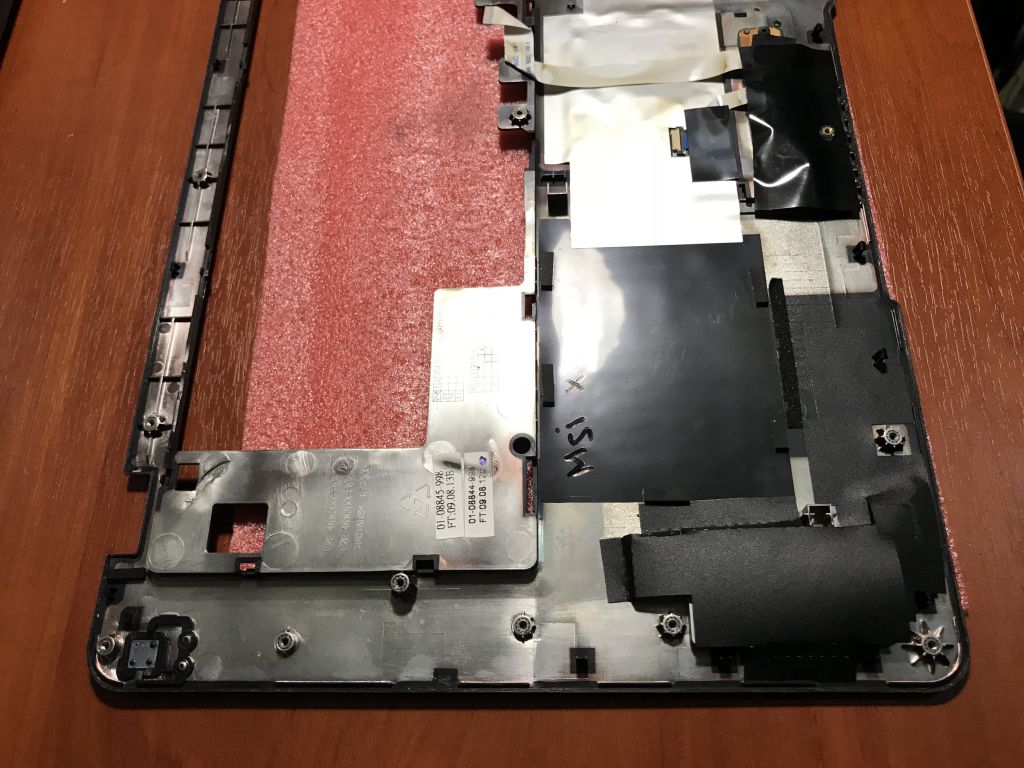 MSI X430 Панель тачпада - фото фото фото 4