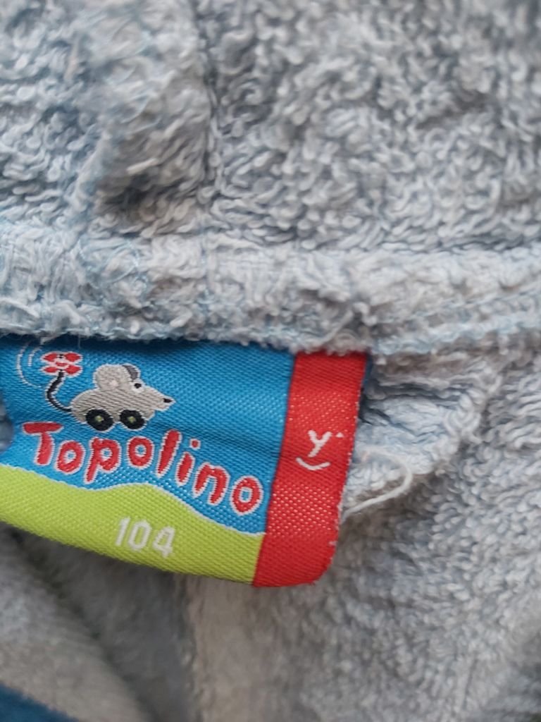 Махровый халатик Topolino 2 года 104 - фото фото фото 2