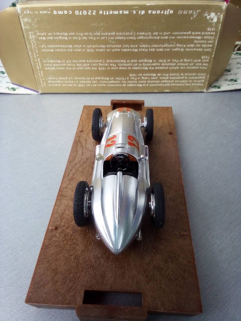 Brumm 1:43 1939 Mercedes Benz GP HP480 W154 M 163K - фото фото фото 4