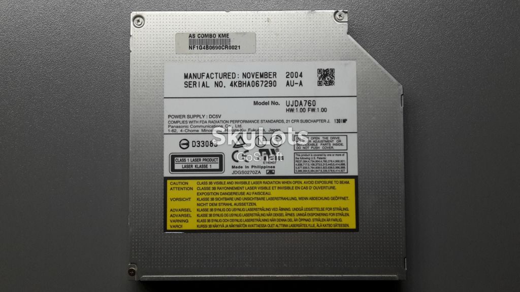 Оптичний привід Panasonic DVD-ROM &amp; CD-R/RW IDE, UJDA760 - фото фото фото 0