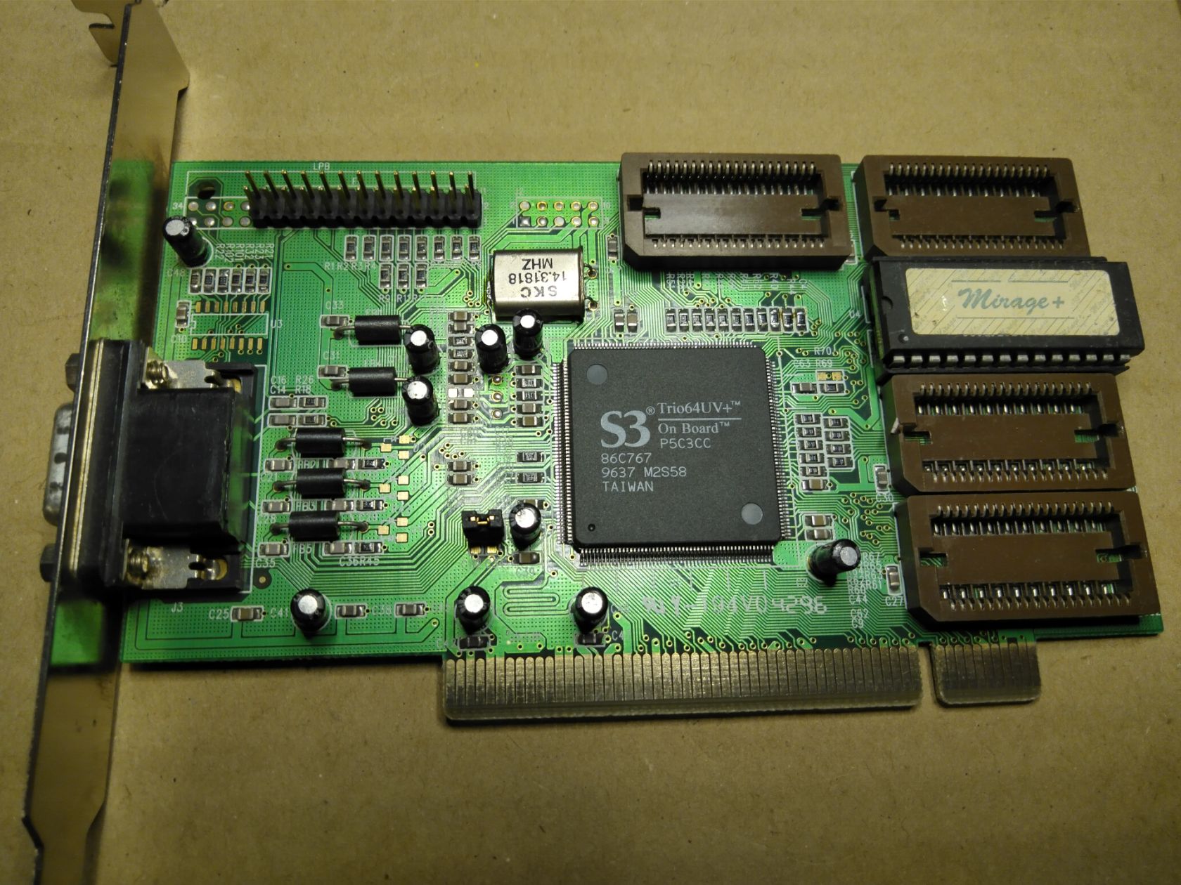 Відеокарта PCI S3 Trio64VU+ - фото фото фото 0
