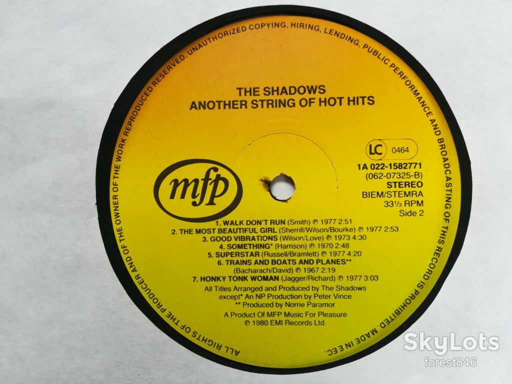 The Shadows-Another string of hot hits-Ex.+, Голландия - фото фото фото 4
