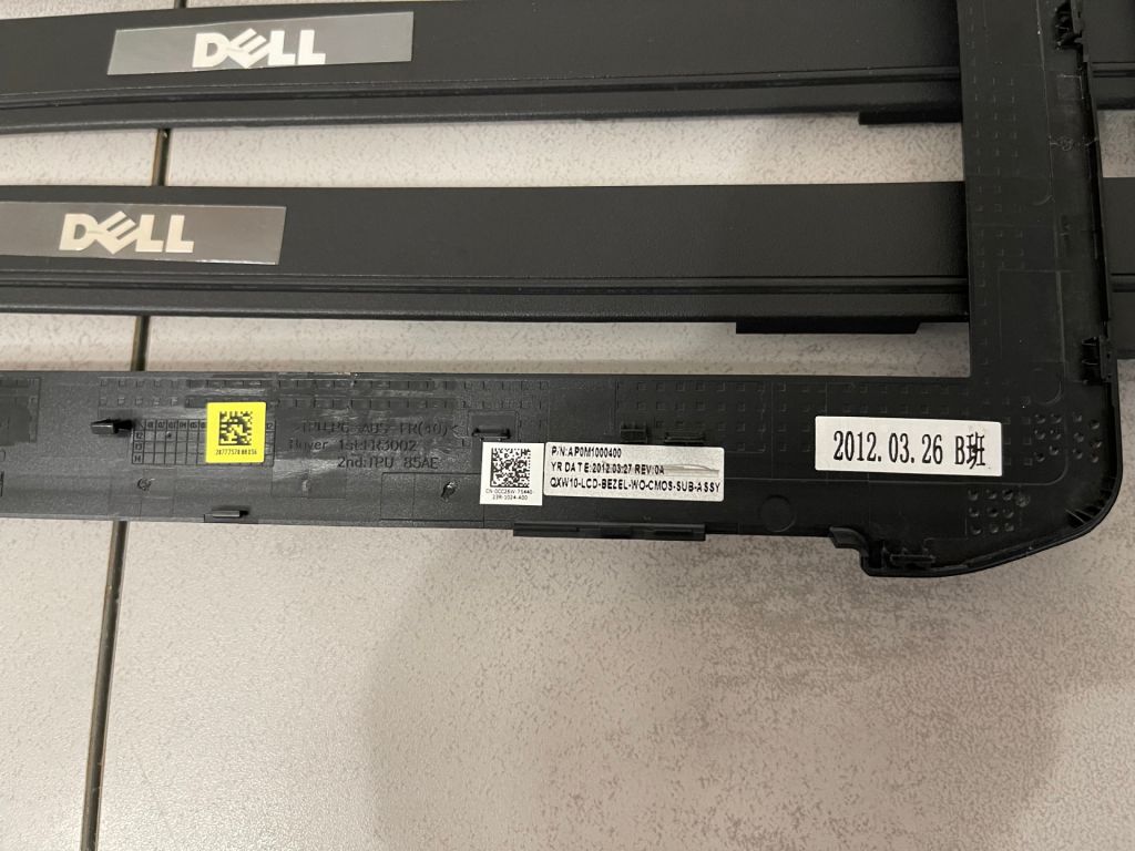 Оригінальна рамка матриці Dell E5530  (версія без камери), # apom1000400, # 0CC26W, нова - фото фото фото 1