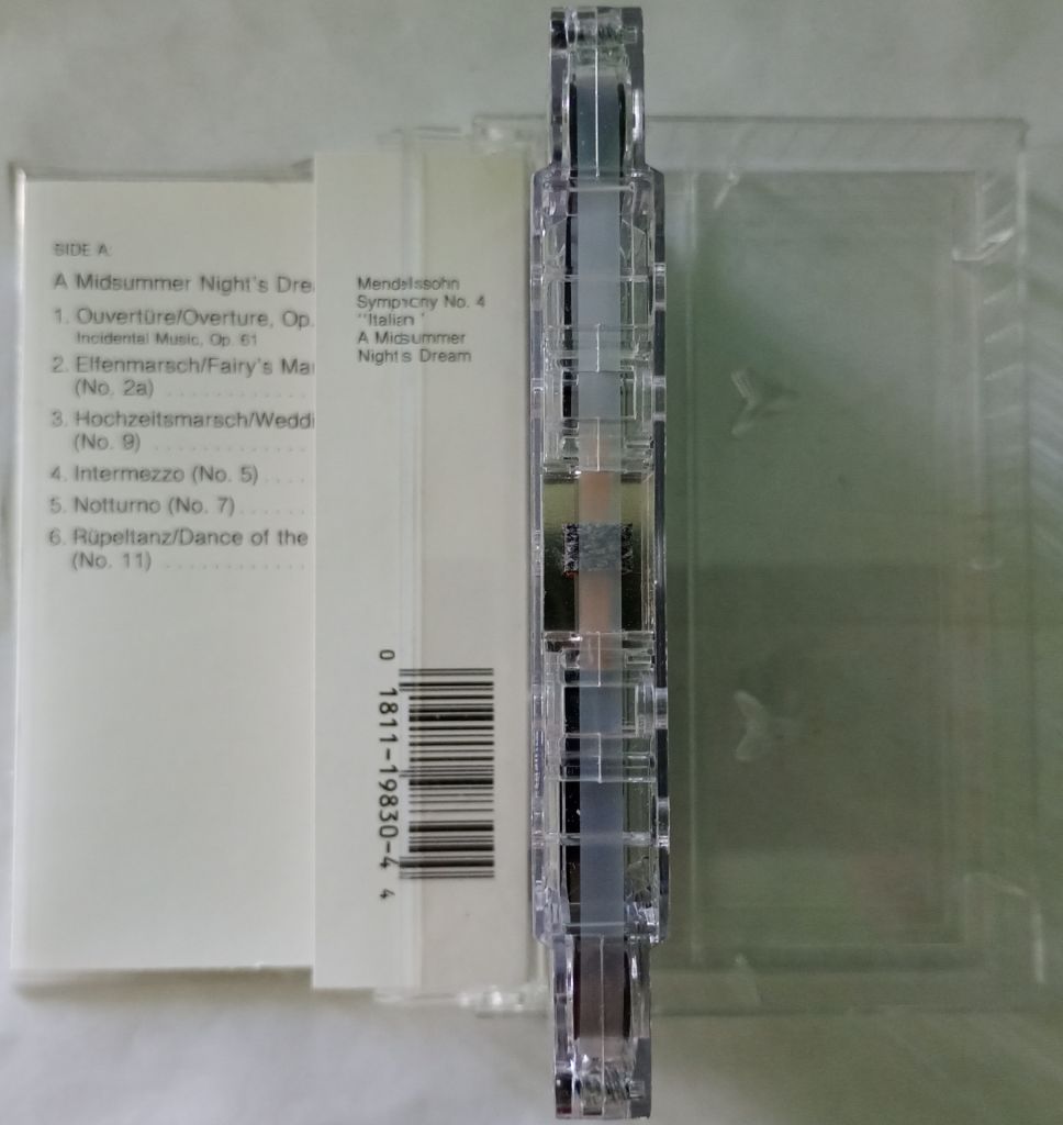 MENDELSSOHN / Philharmonia Orchestra – Mendelssohn Symphony No.4. Cassette US - фото фото фото 2
