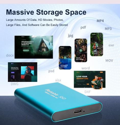 Portable Mobile SSD High-Capacity 4TB - фото фото фото 4