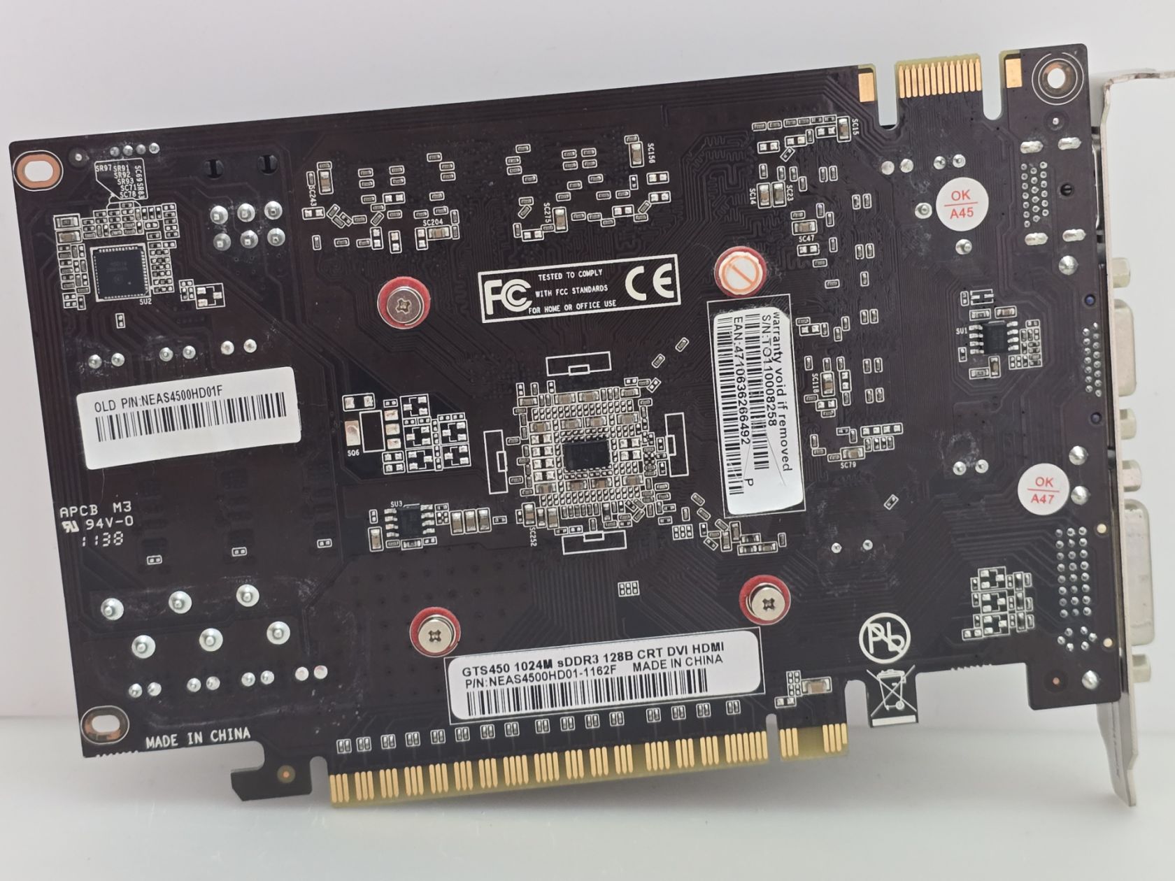 Відеокарта PALIT GeForce GTS 450 1GB  (GDDR3,128 Bit,HDMI,PCI-Ex,Б/у) - фото фото фото 3