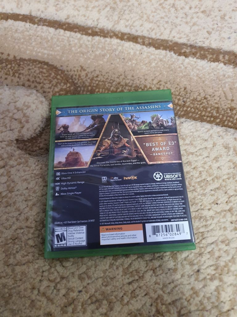 Диск xbox Assasin cread origins - фото фото фото 2