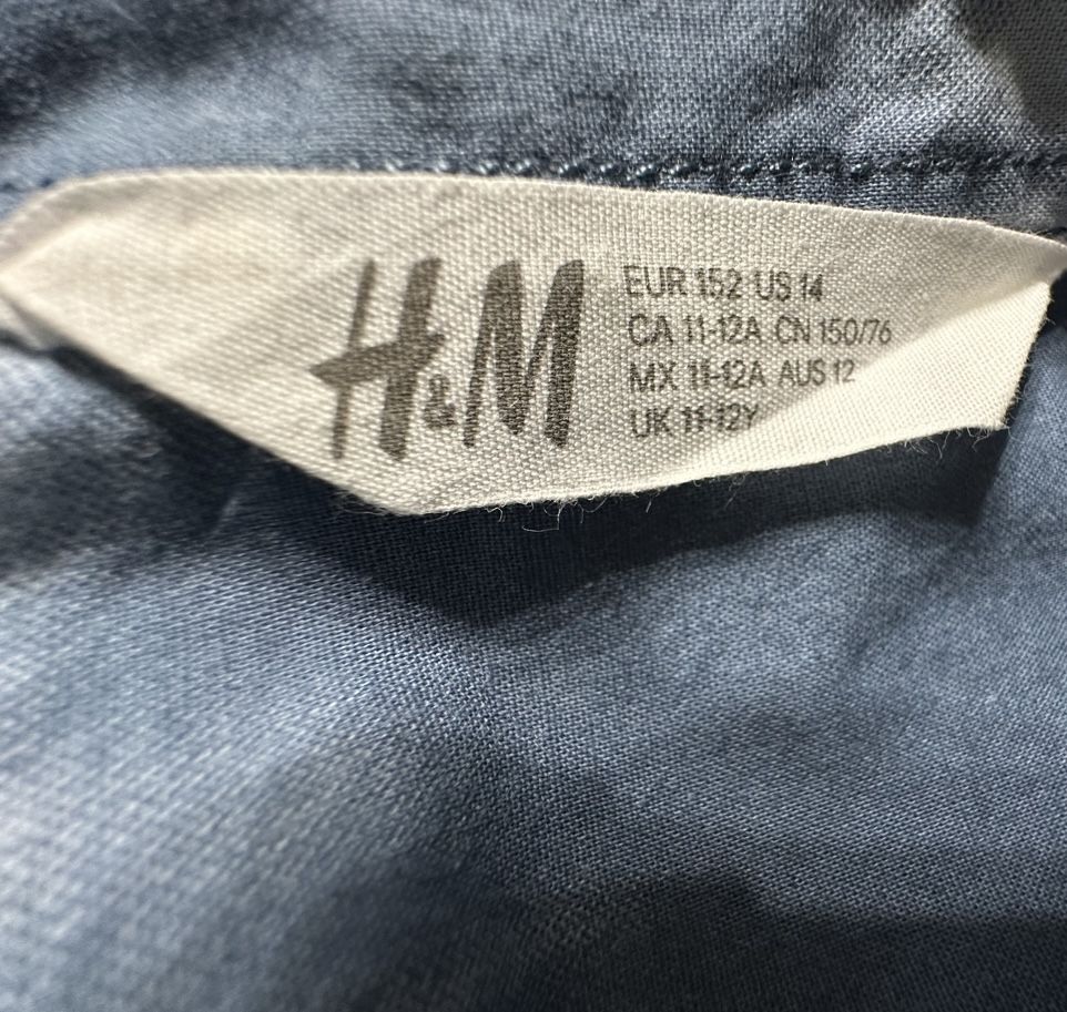 Сорочка H&amp;M хлопчику,зріст 152 - фото фото фото 3