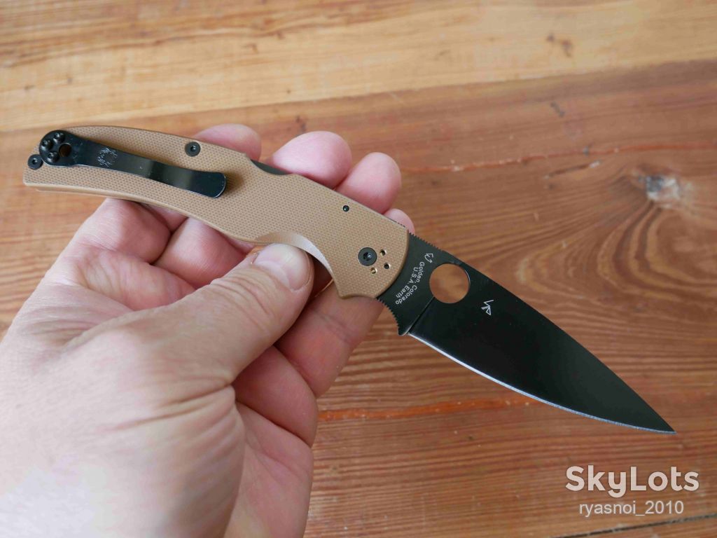 Spyder Native Chief C244, 8Cr14MoV, G10 Brown, Replica, Tactical, EDC, Back Lock - фото фото фото 0