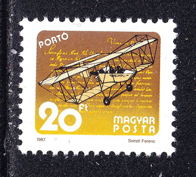 Авиация .  Венгрия   1987 г MNH - - фото фото фото 0