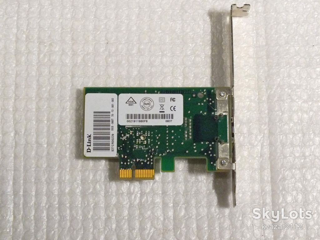 Mini   PCI-E x1  D-Link   DGE-560T   Gigabyte  Ethernet  Adapter - фото фото фото 2