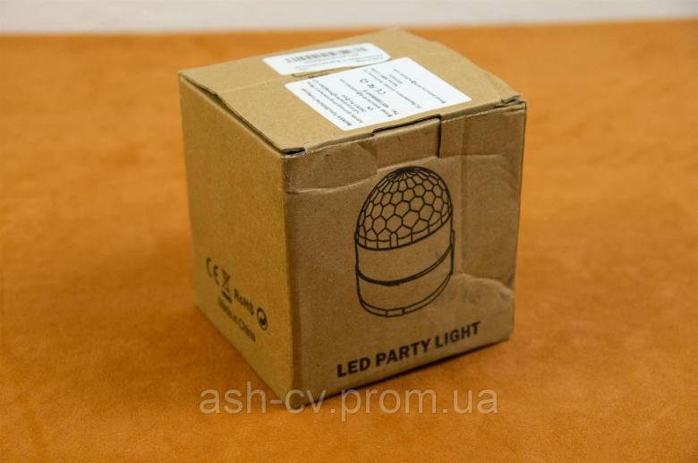 Світлодіодна світлова голова, LED кольоромузика (LED Party Light) - фото фото фото 2