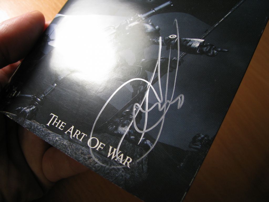 VADER - The Art Of War  (2006 CD-Maximum SIGNED by Peter) - фото фото фото 4