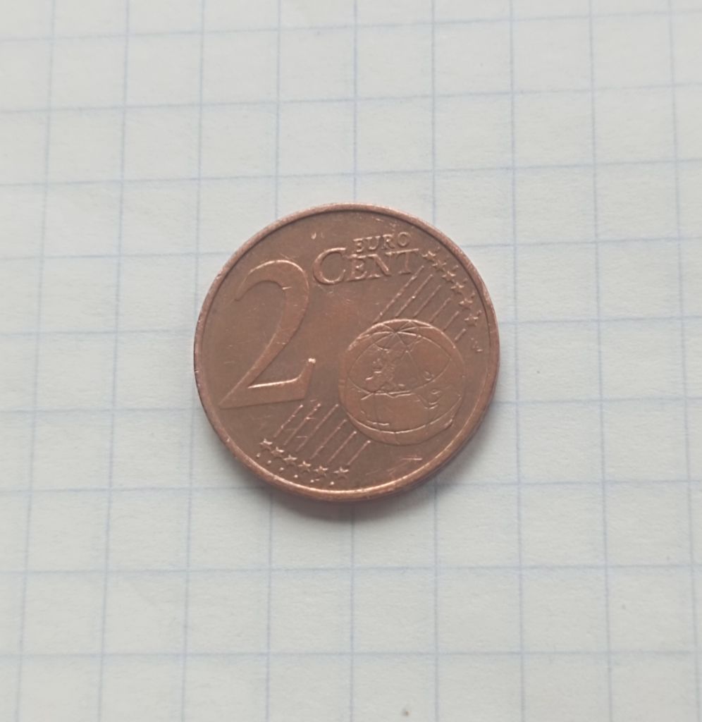 Австрия  2 евроцента  2002 г. - фото фото фото 0