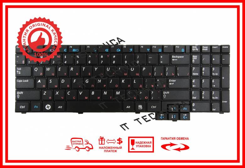 Клавиатура SAMSUNG NP-R540-JS03UA NP-R540-JS04UA NP-R540-JS06UA NP-R540-JS08UA RUUS 100 ОРИГИНАЛ - фото фото фото 0
